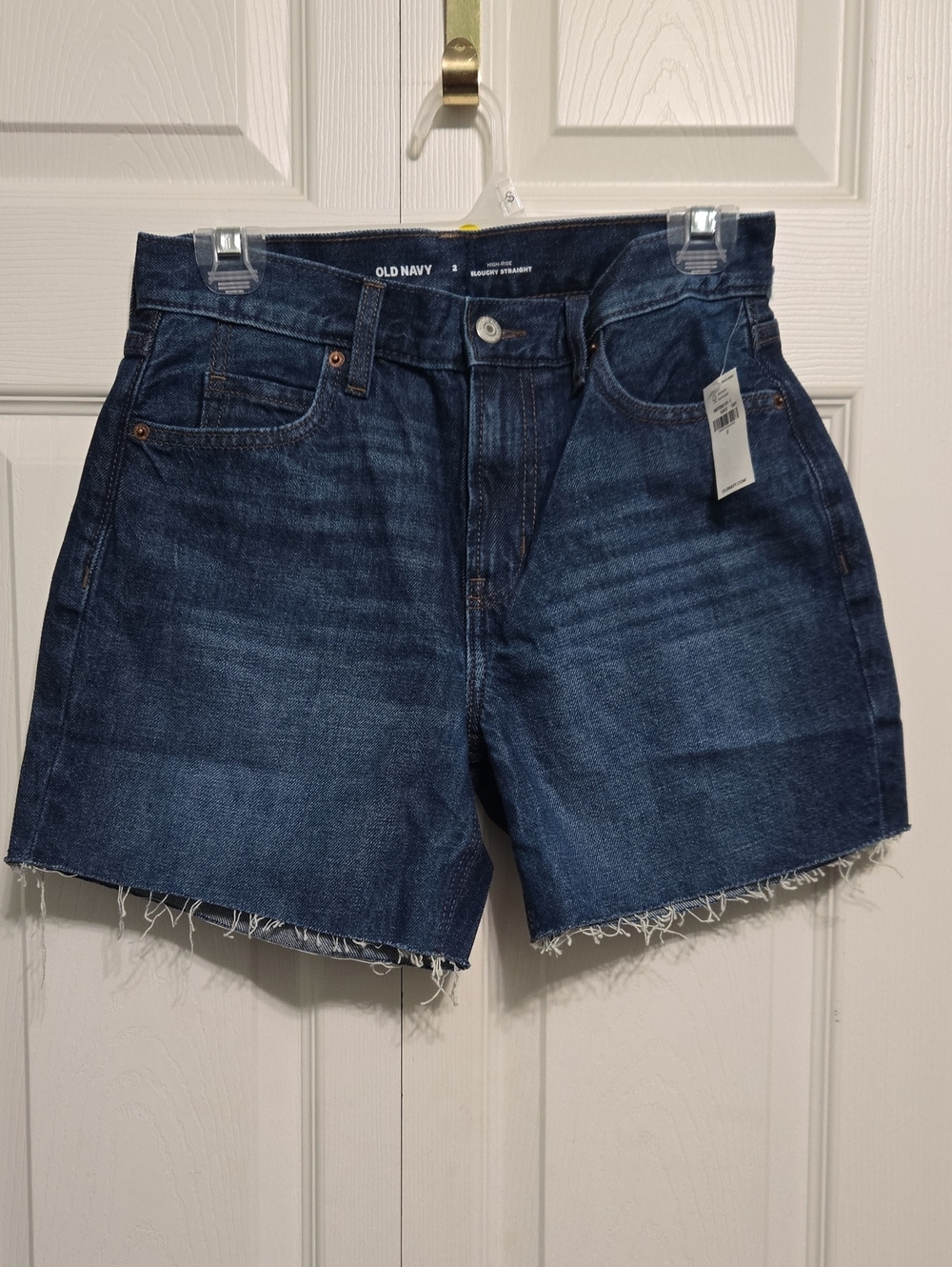 Old Navy Dark Indigo Denim Cutoff Shorts